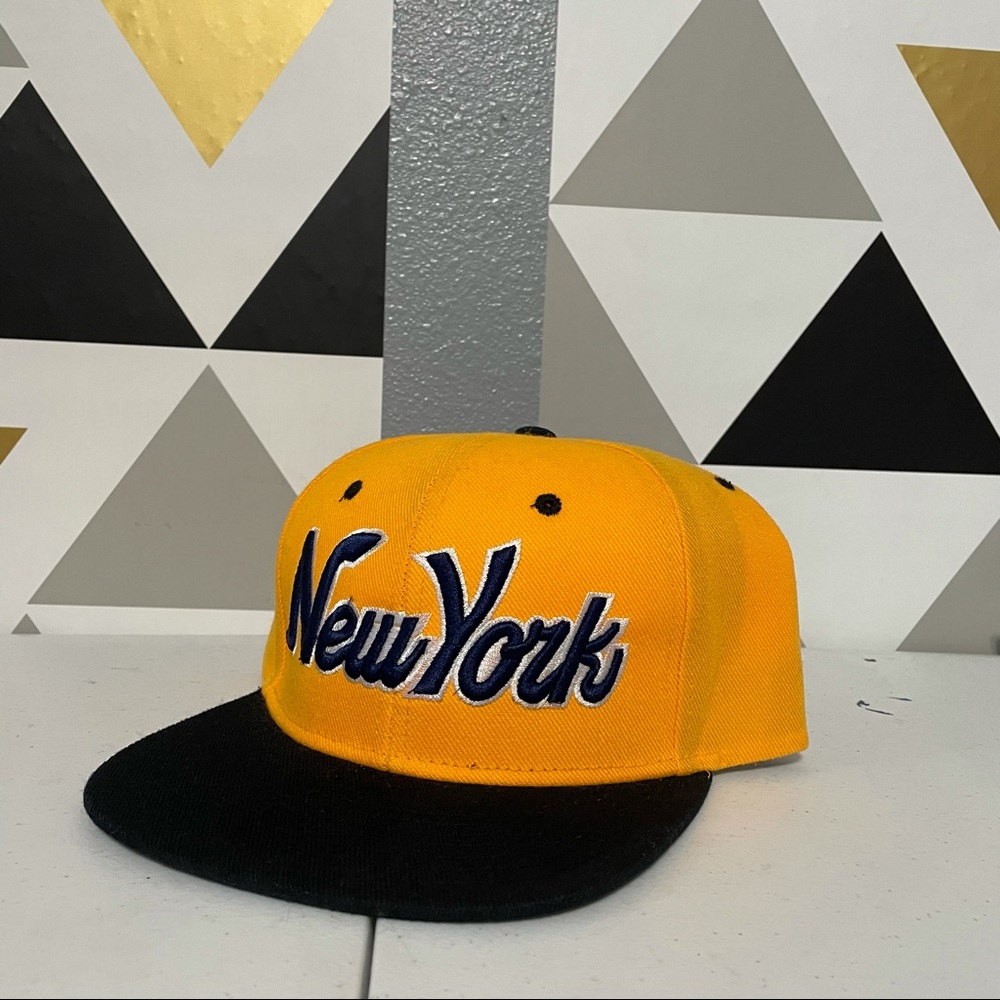 New York Yellow SnapBack Hat
